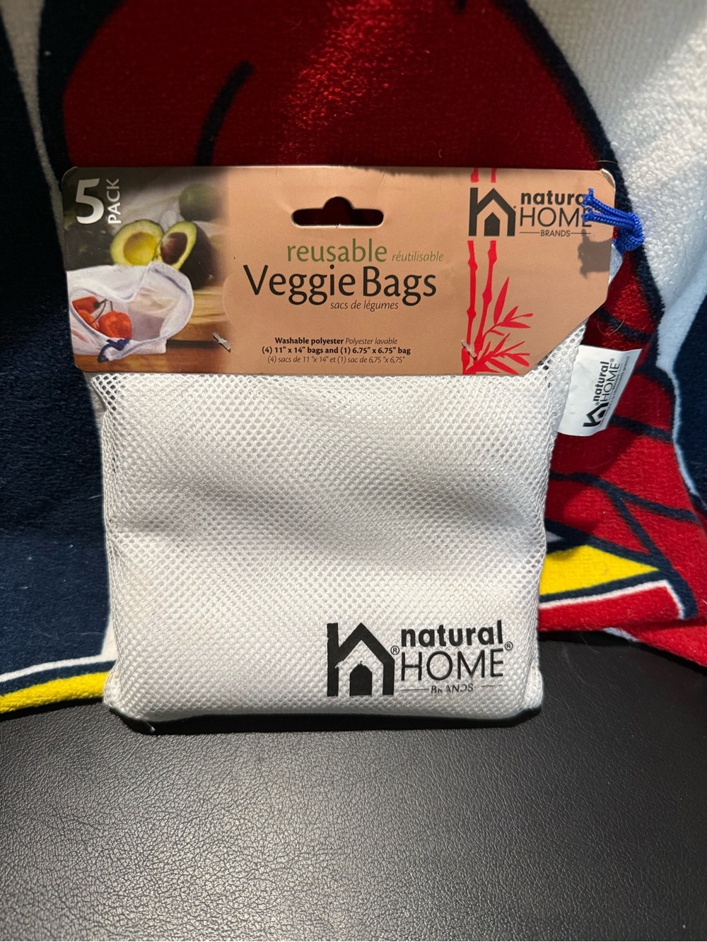 Reusable Veggie Bags - White (5 Pack)